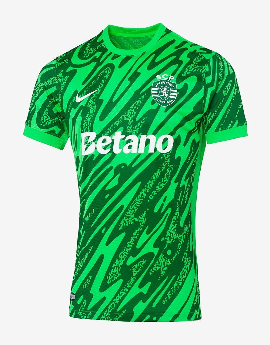 Camisola Sporting Guarda-Redes Verde 2025/26 - ÚLTIMAS UNIDADES! 🔥💚