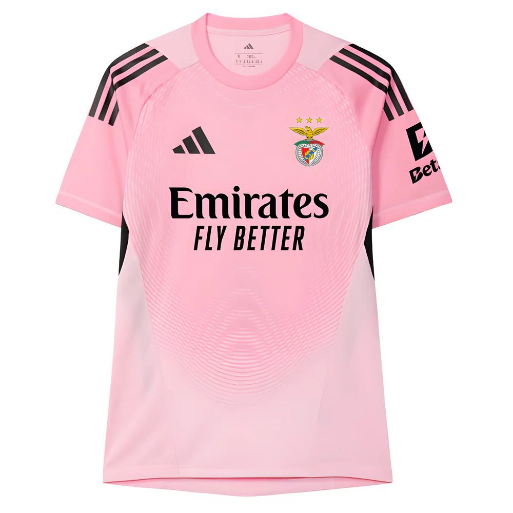 Camisola Benfica Guarda-Redes Rosa 2025/26 - ÚLTIMAS UNIDADES! 🔥🦅