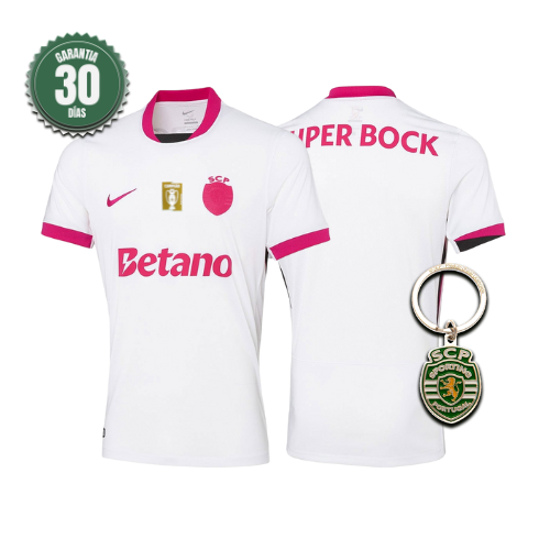 Camisola Sporting Outubro Rosa 2025/26 - LANÇAMENTO! 🦁💖