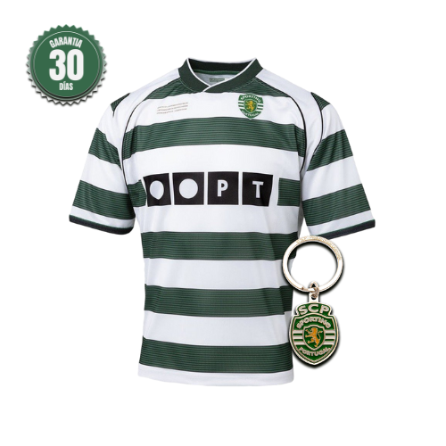 Camisola Sporting Retro 2001/03 - Modelo Exclusivo! 🇵🇹