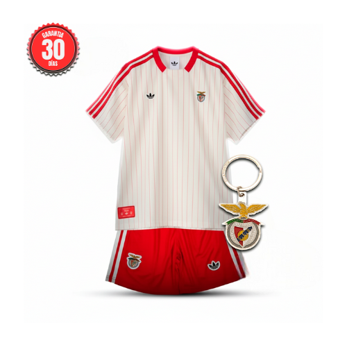 Conjunto Infantil Benfica x Adidas Originals 2025/26 - ÚLTIMAS UNIDADES! 🔥🦅